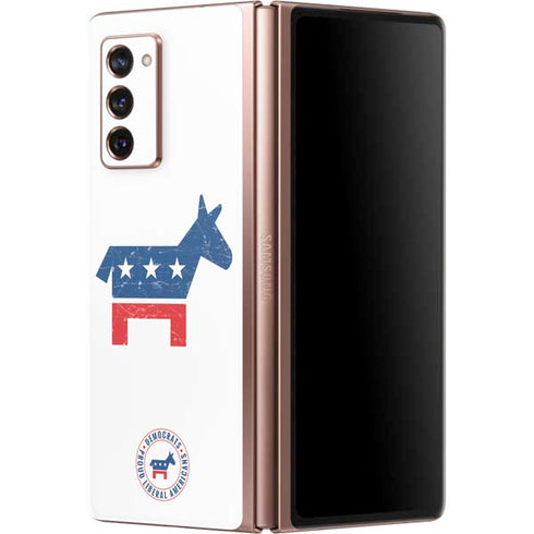 Democrat Donkey Galaxy Z Fold2 5G Skin