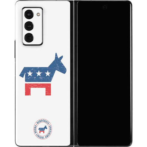Democrat Donkey Galaxy Z Fold2 5G Skin