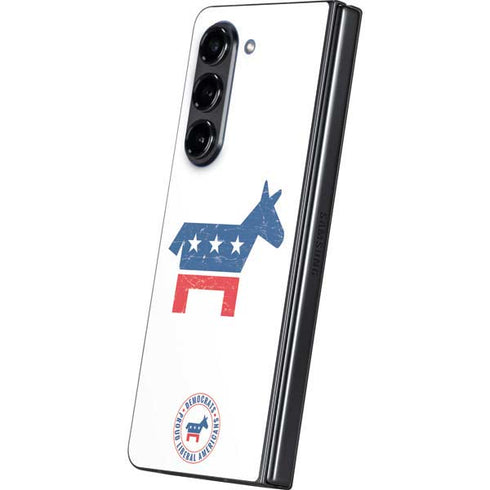 Democrat Donkey Galaxy Z Fold5 5G Skin