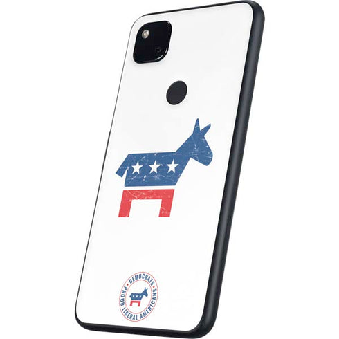 Democrat Donkey Google Pixel 4a Skin