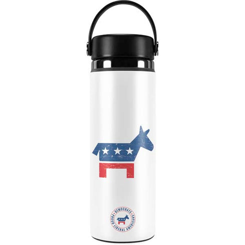 Democrat Donkey Hydro Flask 20oz Wide Mouth Skin