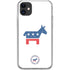 Democrat Donkey iPhone 11 Clear Case