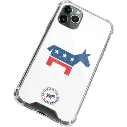 Democrat Donkey iPhone 12 Pro Max Clear Case