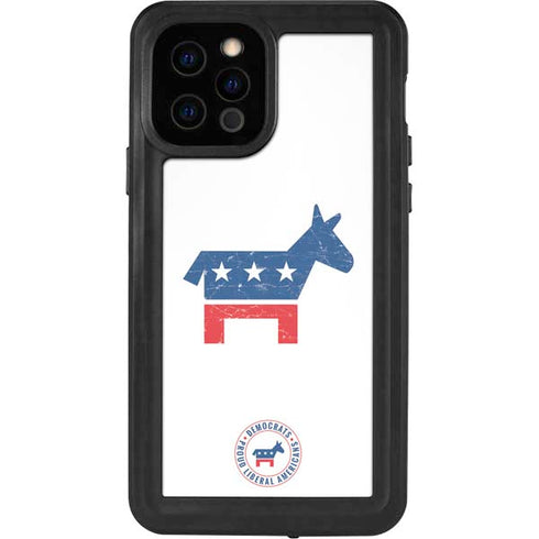 Democrat Donkey iPhone 12 Pro Waterproof Case