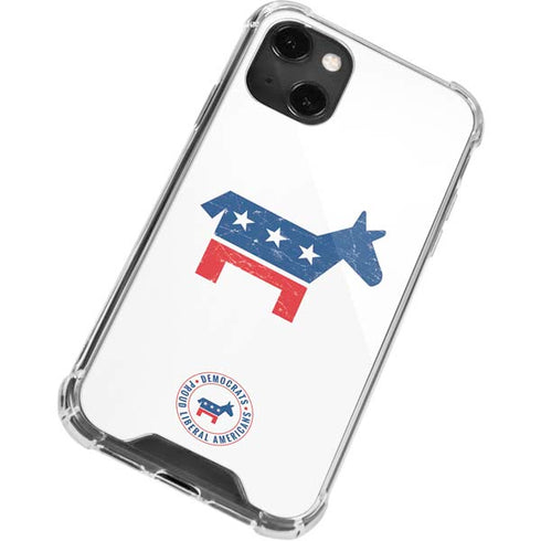 Democrat Donkey iPhone 13 Mini Clear Case