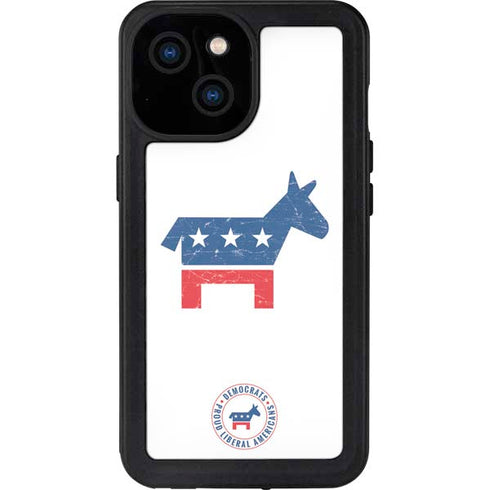 Democrat Donkey iPhone 13 Mini Waterproof Case