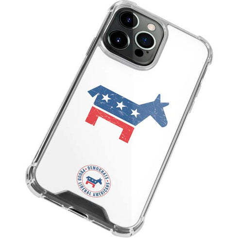Democrat Donkey iPhone 13 Pro Clear Case