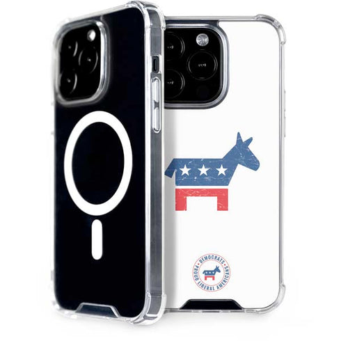 Democrat Donkey iPhone 15 Pro MagSafe Case