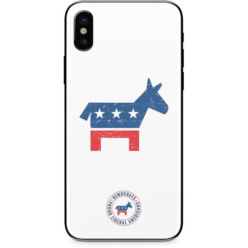 Democrat Donkey iPhone X Skin