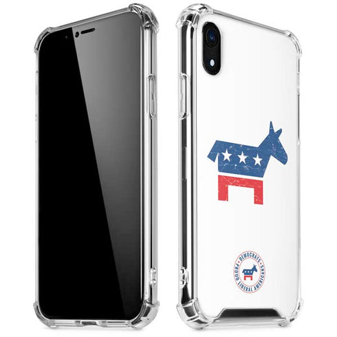 Democrat Donkey iPhone XR Clear Case