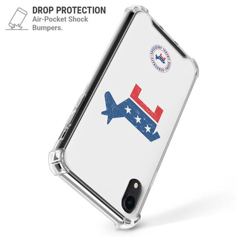 Democrat Donkey iPhone XR Clear Case