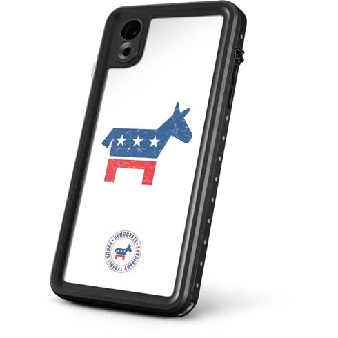 Democrat Donkey iPhone XR Waterproof Case