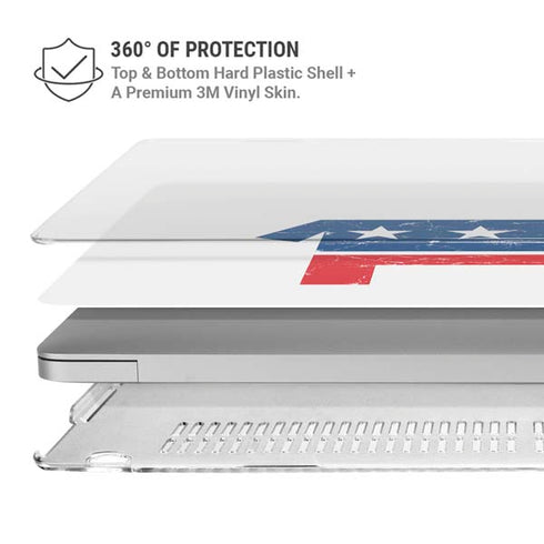 Democrat Donkey MacBook Air 13in M1 (2021) Case plus Skin