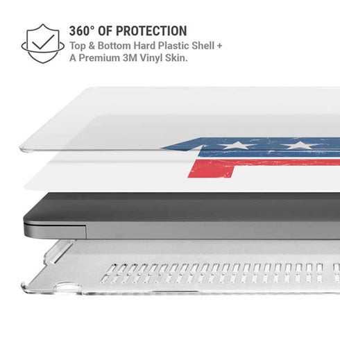 Democrat Donkey MacBook Pro 16in (2021-25) Case plus Skin