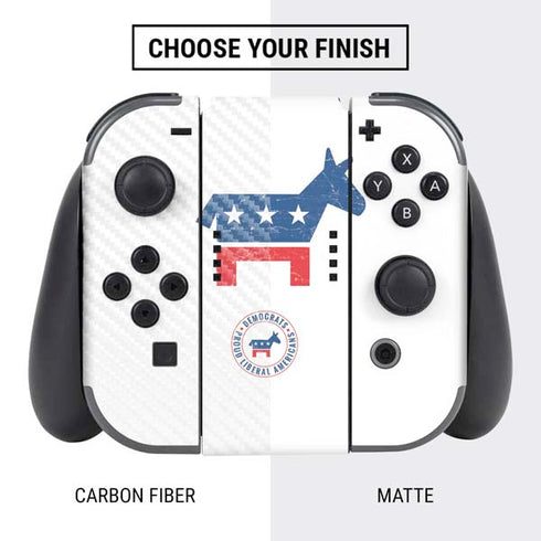Democrat Donkey Nintendo Switch Bundle Skin