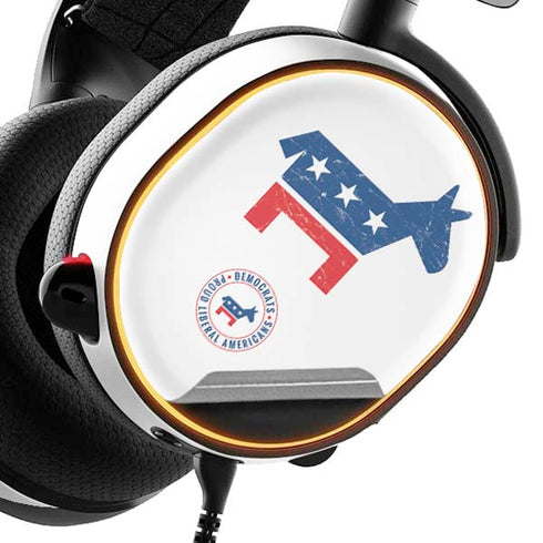 Democrat Donkey SteelSeries Arctis 5 Skin