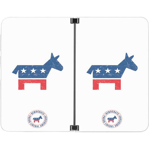 Democrat Donkey Surface Duo Skin