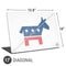 Democrat Donkey Universal Laptop 17in (13.8 x 10in) Skin