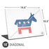 Democrat Donkey Universal Laptop 18in (14.6 x 10.6in) Skin