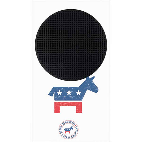 Democrat Donkey Xbox Series S Console Skin