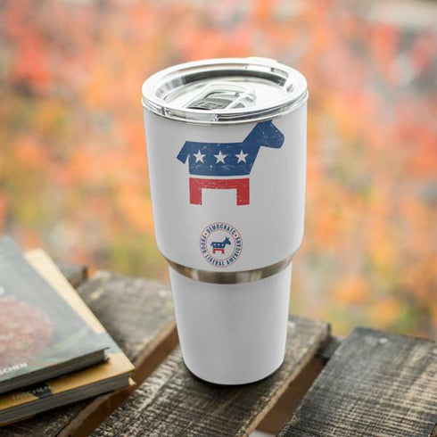 Democrat Donkey Yeti 30oz Rambler Tumbler Skin
