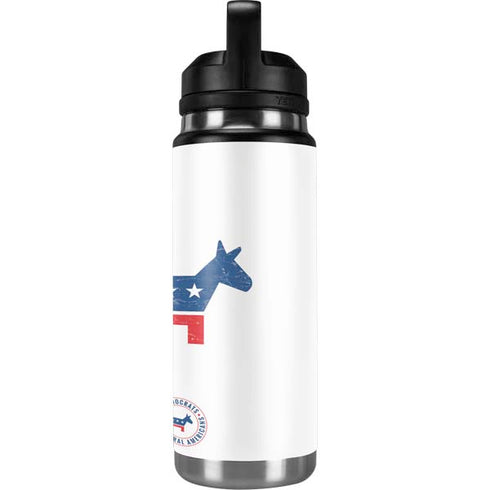 Democrat Donkey YETI Rambler 26oz Bottle Skin