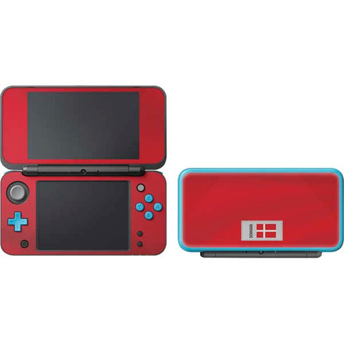 Denmark Soccer Flag Nintendo 2DS XL (2017) Skin