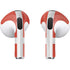 Denmark Flag Distressed Apple AirPods (3rd Gen 2021) Skin