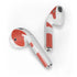 Denmark Flag Distressed Apple AirPods Skin