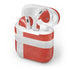 Denmark Flag Distressed Apple AirPods Skin