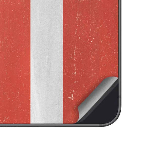 Denmark Flag Distressed Galaxy A14 5G Skin