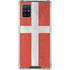 Denmark Flag Distressed Galaxy A51 5G Clear Case