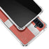 Denmark Flag Distressed Galaxy A54 5G Clear Case
