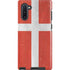 Denmark Flag Distressed Galaxy Note 10 Pro Case