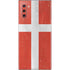 Denmark Flag Distressed Galaxy Note 10 Skin