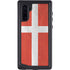 Denmark Flag Distressed Galaxy Note 10 Waterproof Case