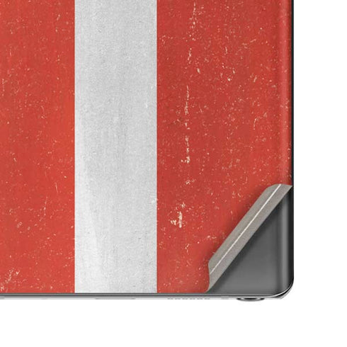 Denmark Flag Distressed Galaxy Note20 5G Skin