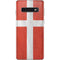 Denmark Flag Distressed Galaxy S10 Skin