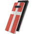 Denmark Flag Distressed Galaxy S10 Skin