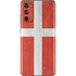 Denmark Flag Distressed Galaxy S20 Fan Edition Skin