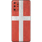 Denmark Flag Distressed Galaxy S20 Plus Skin