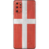 Denmark Flag Distressed Galaxy S20 Plus Skin