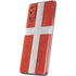 Denmark Flag Distressed Galaxy S20 Skin