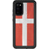 Denmark Flag Distressed Galaxy S20 Waterproof Case