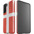 Denmark Flag Distressed Galaxy S21 5G Pro Case