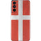 Denmark Flag Distressed Galaxy S21 5G Skin