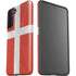 Denmark Flag Distressed Galaxy S21 FE Pro Case