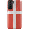 Denmark Flag Distressed Galaxy S21 Plus 5G Pro Case