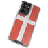 Denmark Flag Distressed Galaxy S21 Ultra 5G Clear Case