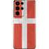Denmark Flag Distressed Galaxy S21 Ultra 5G Skin
